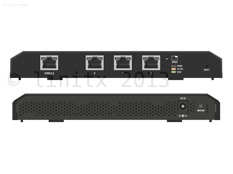 Ubiquiti EdgeMAX EdgeRouter Lite 3Port Router Wireless