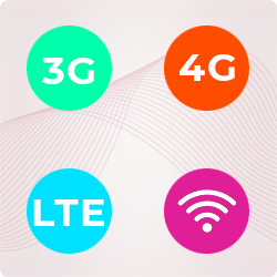 3G 4G 5G LTE Mobile Data