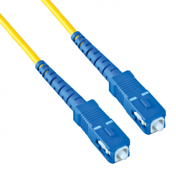 2m (7ft) SC UPC to SC UPC Simplex 2.0mm LSZH 9/125 Single Mode Fiber Patch Cable