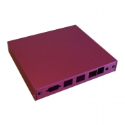 PC Engines ALIX and APU (3LAN+USB) Enclosure Red