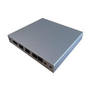 PC Engines ALIX and APU (3LAN+USB) Enclosure Silver