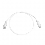 CAT5E UTP 0.5M White Patch Cable
