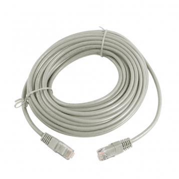 CAT5E UTP 10M Grey Patch Cable
