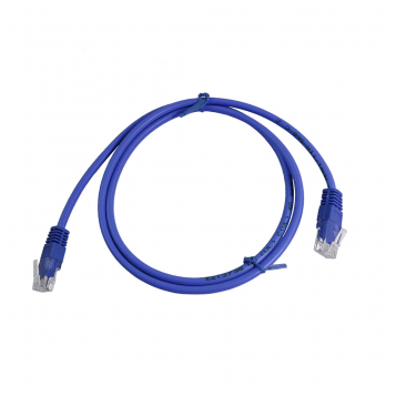 CAT5E UTP 1M Blue Patch Cable
