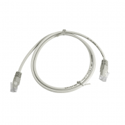 CAT5E UTP 1M Grey Patch Cable