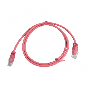 LinITX Pro Series CAT5E UTP Pink Patch Cable - 1m