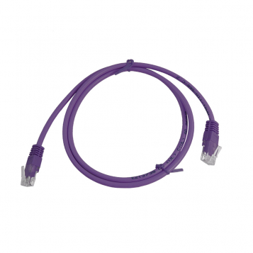 LinITX CAT5E UTP 1M Purple Patch Cable