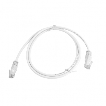 LinITX CAT5E UTP 1M White Patch Cable