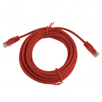 LinITX Pro Series CAT5E UTP Red Patch Cable - 5m