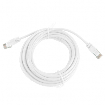 CAT5E UTP 5M White Patch Cable