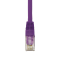 LinITX Pro Series CAT6 RJ45 UTP Ethernet Patch Cable 0.5m Purple package contents
