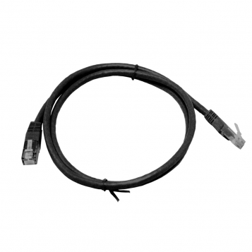 LinITX Pro Series CAT6 RJ45 UTP Ethernet Patch Cable 1m Black
