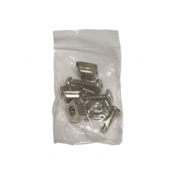 Cage Nuts Silver (4 Pack) - Spare Part