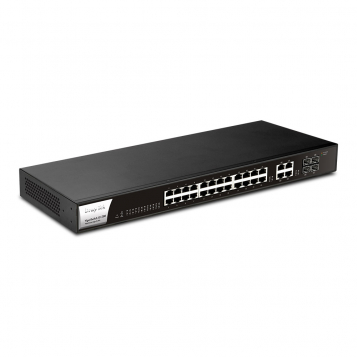 Draytek VigorSwitch G1280 Web Smart 28 Port Gigabit Switch - VSG1280-K