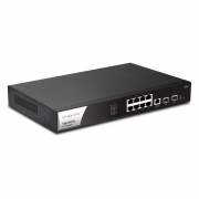 Draytek VigorSwitch P2100 8 Port PoE Layer 2+ Managed Switch SFP - VSP2100-K