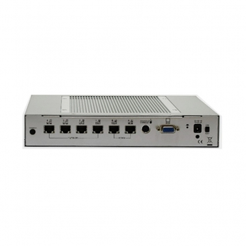 Fabiatech FX5624 Intel Celeron-M 600MHz 6 NIC Firewall/Router Platform - 2xGigaLAN + 4x10/100