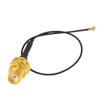 Solwise IPAX/U.FL to ReSMA Chassis Socket - 30cm