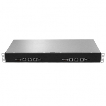 LinITX Dual APU2 E4/5 4GB (3NIC+USB+RTC) Rackmount with pfSense