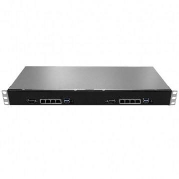 LinITX Dual APU4 D4 4GB (4NIC+USB+RTC) Rackmount with pfSense