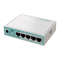 MikroTik - The hEX Refresh 2024 - E50UG (RouterOS L4, UK PSU) package contents