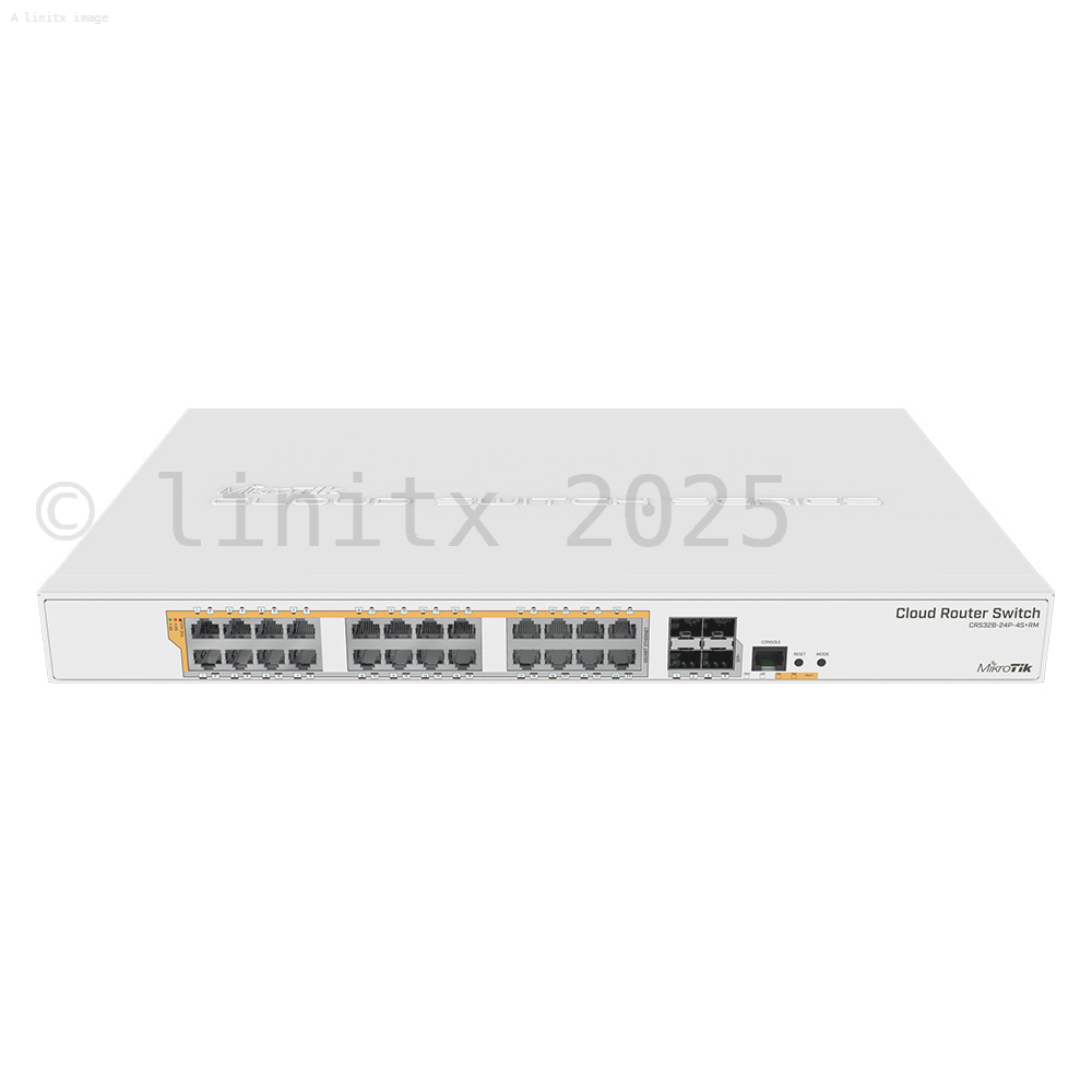 2025年新作アイテムが続々登場 MikroTik_CRS328_Cloud_Router_P 無線・有線LANルーター
