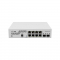 MikroTik CSS610 Desktop Smart Switch - CSS610-8G-2S+IN (UK PSU) front of product