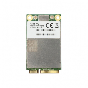 MikroTik Category 4 4G/LTE miniPCI-e Card - R11e-4G