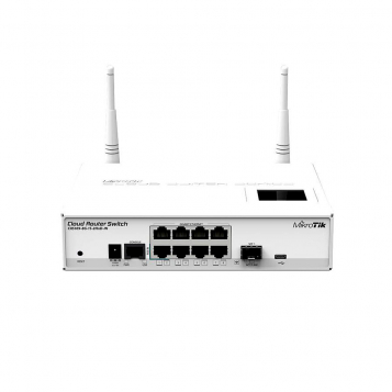 MikroTik CRS109 Cloud Router Switch - CRS109-8G-1S-2HnD-IN (RouterOS L5)