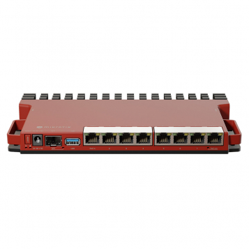 MikroTik L009 8 Port PoE High Performance Router  - includes rackmount - L009UiGS-RM