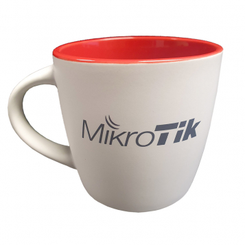MikroTik Mug White/Red