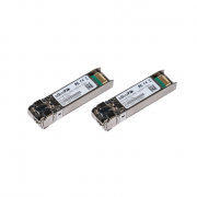 MikroTik Pair of SFP/SFP+/SFP28 Modules 1/10/25G Single Mode 15km 1270nm + 1330nm XS+2733LC15D