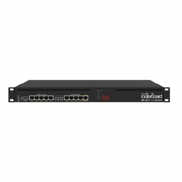 MANUFACTURER REFURBISHED MikroTik 3011UIAS 10 Port Router - RB3011UIAS-RM (RouterOS L5, UK PSU)