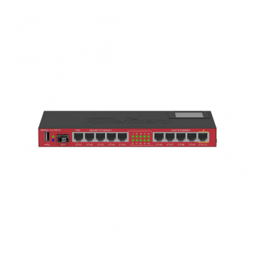 MikroTik RouterBoard Desktop Router 10 Port - RB2011UiAS-IN (RouterOS L5, UK PSU)