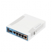 MikroTik hAP AC Router / Access Point - RB962UiGS-5HacT2HnT (RouterOS L4, UK PSU)