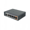 MikroTik RouterBoard hEX S - 5 Port Gigabit Router (RouterOS L4 UK PSU) package contents