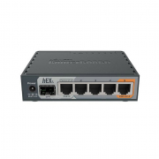 MikroTik hEX S 5 Port Router - RB760iGS (RouterOS L4 UK PSU)