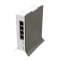 MikroTik hAP AX lite LTE6 WiFi 6 Modem Router - L41G-2axD+FG621-EA (UK Converter) package contents