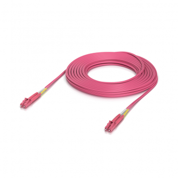 Ubiquiti OM4 Duplex LC UPC Fibre Patch Cable - UACC-OFC-M2-LULU-15M