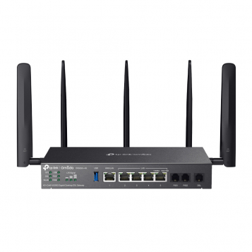 Omada by TP-Link 4G+ Cat6 AX3000 Wi-Fi 6 Gigabit Desktop DSL Gateway - DR3650v-4G