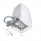 QuWireless QuOmni Omnidirectional Multiband LTE SISO SMA Antenna - AOLS1-1 package contents