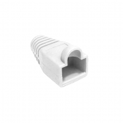 RJ45 Connector Snagless Boot - White