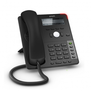 Snom VOIP Corded Desk Phone D712
