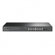 TP-Link JetStream 18 Port Gigabit Desktop Switch with 16-Port PoE+ - SG2218P