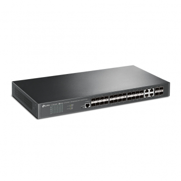 TP-Link JetStream 24 Port SFP L2+ Managed Switch with 4 x 10GE SFP+ Slots - TL-SG3428XF