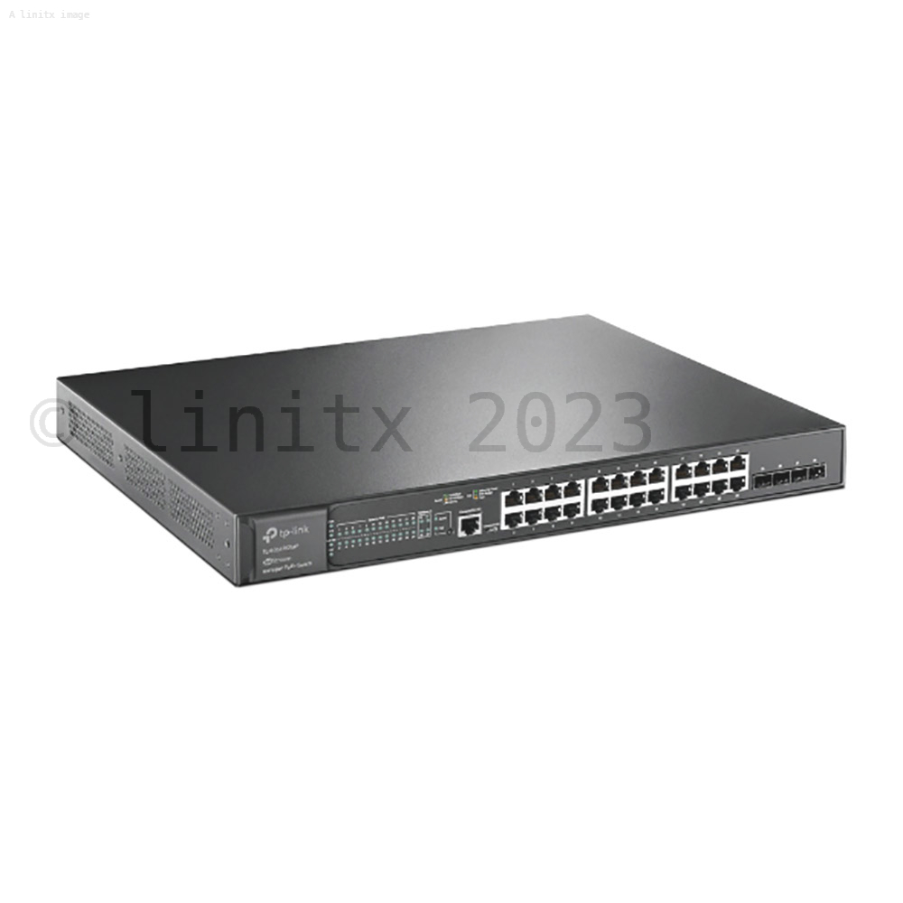 TP-Link JetStream 24 Port + 4 Port 10GE SFP+ L2+ Managed
