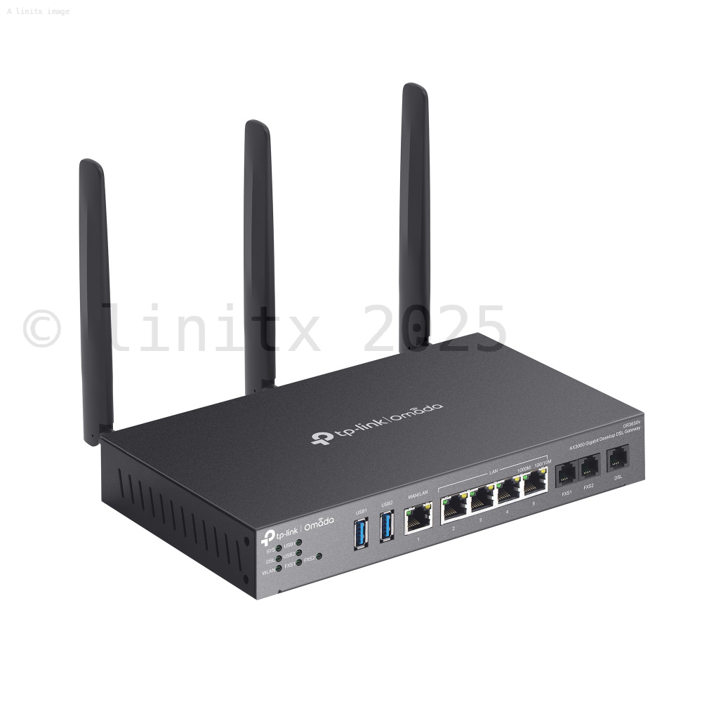 TP-Link Omada AX3000 WiFI 6 Gigabit Desktop ADSL/VDSL Gateway