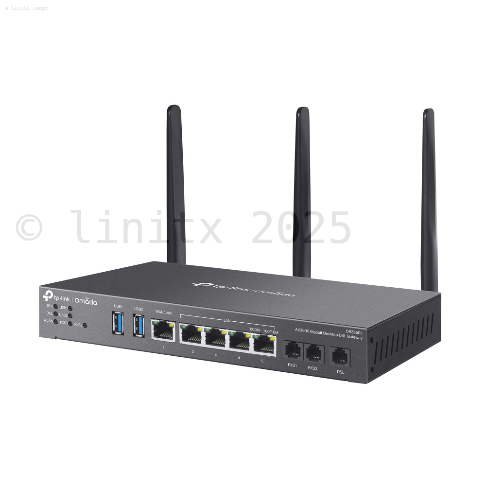 TP-Link Omada AX3000 WiFI 6 Gigabit Desktop ADSL/VDSL Gateway