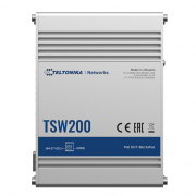 Teltonika 8 Port Industrial Unmanaged PoE+ Switch - TSW200 (No PSU)