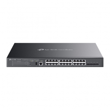 Tp-Link Omada 24-Port Gigabit Stackable Lite L3 Managed PoE++ Switch with 4× 10G Slots - SG5428XMPP