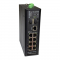 Tycon 10 Port Industrial Managed AT/Passive PoE Switch - TP-SW8GAT/24-SFP Main Image